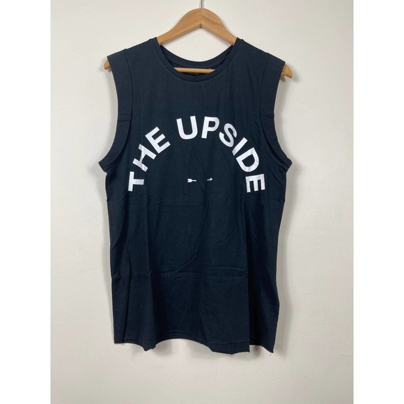 The Upside Muscle Tank Black - Picture 2 of 7